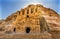 Obelisk Tomb Bab el-siq Triclinium Outer Siq Canyon Petra Jordan