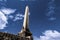 Obelisk at top of One tree hill in Auckland