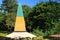 Obelisk Triple Frontier, brazilian side, Brazil