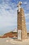 The obelisk with white cross