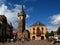 Obernai town center, Alsace, France