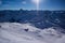 Oberstdorf mountain top in winter sunshine