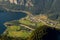 Obertraun, Lake Hallstatt - view from Dachstein-Krippenst ein