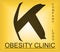 Obesity problem alphabetic logo for company providing solutions