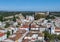 Obidos Town in Portugal. It is located on a hilltop, encircled by a fortified wall. Famous Place