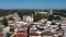 Obidos Town in Portugal. It is located on a hilltop, encircled by a fortified wall. Famous Place. 4k