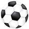 Object illustration sporting goods soccer ball. Ideal for catalogs, informative and sporting