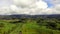 The object of the UNESCO world heritage rice terraces Jatiluwih. Tourist destination-Bali. Aerial view of the Jatiluwih rice