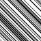 Oblique pattern with black lines 10