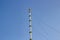 Obninsk, Russia - June 2016: Obninsk Meteorological Mast VMM-310