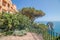 The observation deck Belvedere Tragara in Capri, Italy