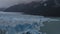 The observation deck overlooks the stunning Perito Moreno Glacier.