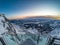 Observation deck Stairway to Nothingness on top of a mountain Hoher Dachstein