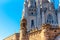 Observation deck in Temple of the Sacred Heart of Jesus, Barcelona, Catalonia, Spain