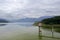 The observation tower of bantou reservoir