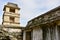 The observation tower at the palace at Palenque, a Maya city state in southern Mexico