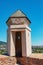 Observation tower on the upper wall of the Nitrograd castle in Nitra, Slovakia