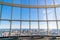 .Observation windows in Tokyo with views of skyscrapers Japan