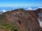 Observatories in the Roque de Los Muchachos crater in La Palma, Canary Islands