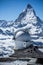 Observatory at Gornergrat with Matterhorn - Zermatt, Switzerland