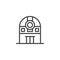 Observatory Telescope outline icon