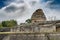 The observatory temple El Caracol. Chichen Itza archeological site of ancient maya. Travel photo or background. Mexico.