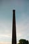 Obsolete industry, factory chimney, symbol