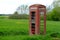 Obsolete and neglected Telephone Box.