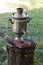 An obsolete, time-consuming metal samovar