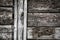 An obsolete vintage rough wooden planks background