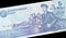 Obverse of 5 Won banknote printed by North Korea