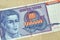 Obverse of 500.000 dinars paper banknote issued by Yugoslavia0