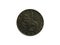 Obverse of Austria coin 5 schilling minted from 1960 till 2000 with inscription meaning REPUBLIC OF AUSTRIA. Isolated in white bac