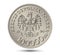 Obverse Polish money, one hundred thousand zloty silver coin.