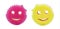 Ocala, Florida January 26, 2024 Scrub Mommy and Daddy eponymous sponges in the shape of a smiley face made from a strong high tech
