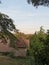 occitanie dovecote surrounded by trees