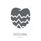 Occlusal icon. Trendy Occlusal logo concept on white background