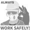 Occupational Safety and Health icons and signs set