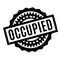 Occupied rubber stamp