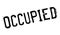 Occupied rubber stamp