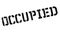 Occupied rubber stamp