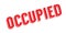 Occupied rubber stamp