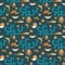 Ocean Animal Seamless Pattern