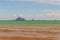 Ocean with calm waves moving towards the shore in Ao Nang Krabi, Thailand, Asia