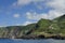 Ocean cliffs and rocks at Mosteiros village Sao Miguel Azores island Portugal Europe