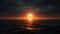 Ocean Eclipse: Celestial Beauty Meets Tranquil Seascape