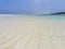 Ocean floor at low tide. Zanzibar, Tanzania, Pwani Mchangani beach.