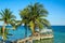 Ocean gazebo at Key West, Florida