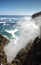 Ocean geyser La Bufadora Ensenada Mexico