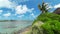 Ocean landscape Mauritius island beach